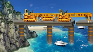 Bridge Construction Truck Game Screenshot 1
