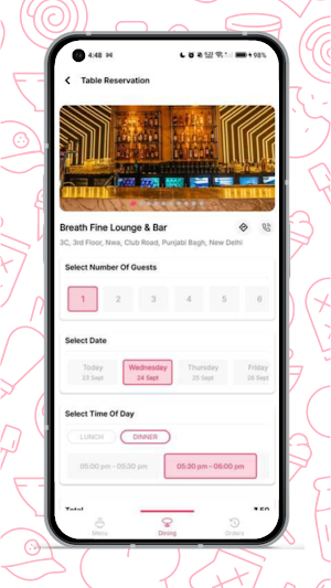Breath Fine Lounge & Bar Screenshot 2