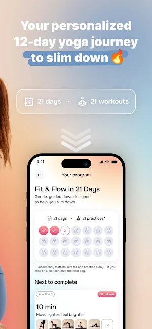 Yogi: Fit & Mindful Body Screenshot 2