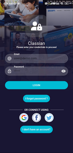 Classian: Online Study App Screenshot 0