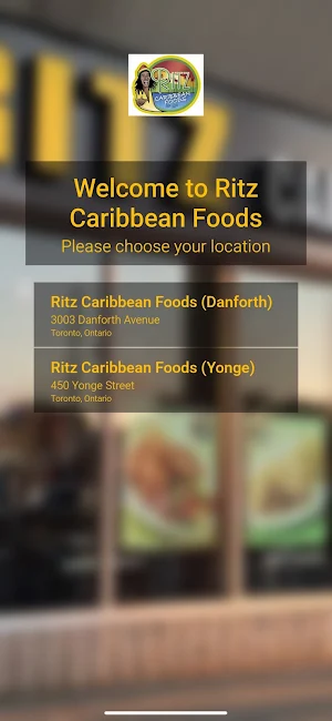 Ritz Caribbean Foods Screenshot 0