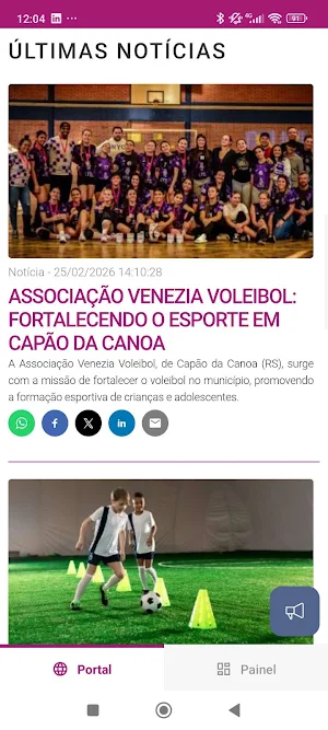 Associação Venezia Voleibol Screenshot 2