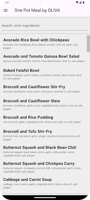 One Pot Meal Screenshot 0