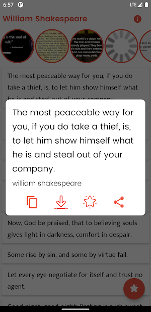 William Shakespeare and Saying Screenshot 0