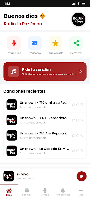 Radio La Paz Paipa Screenshot 0