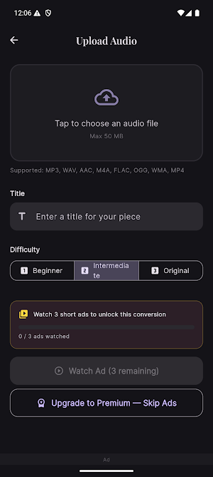 Piano Sheet AI Screenshot 2