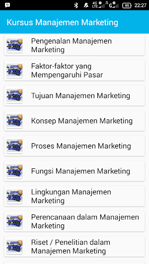 Kursus Manajemen Marketing Screenshot 0