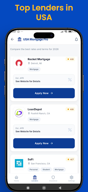 Mortgage Calculator & Loan EMI Screenshot 2