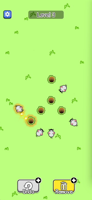 Mouse Digger Hole Screenshot 2