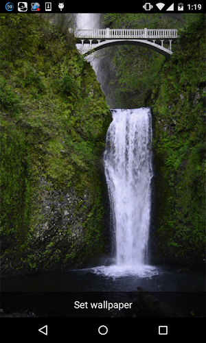 Waterfall Live Wallpapers Pro Screenshot 0