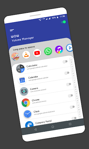 WOW Volume Manager - App volume control Screenshot 2