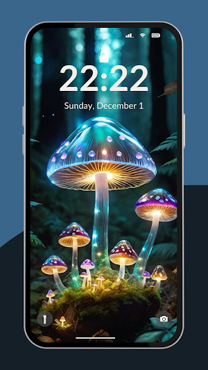 Mushroom Aesthetic Wallpaper Screenshot 1