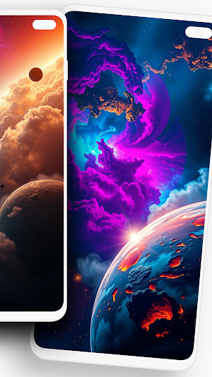 Space and Galaxy Wallpapers Screenshot 1