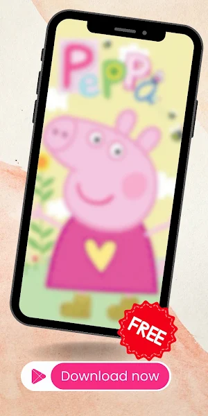 Peppa Pig Wallpaper HD 4K Screenshot 1