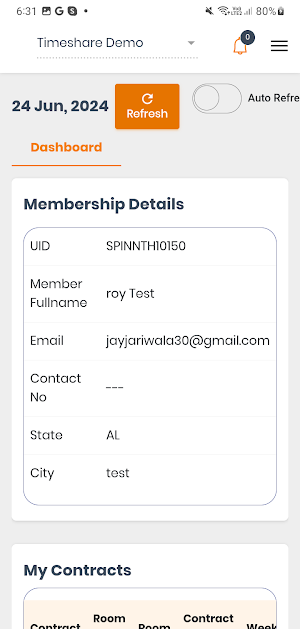 Membroz Owner App Screenshot 1