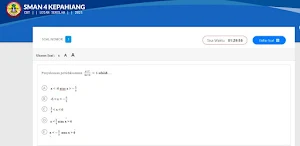 Exam Client SMAN 4 Kepahiang Screenshot 2