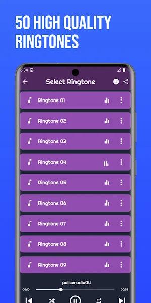 Police Radio Call Ringtones Screenshot 1