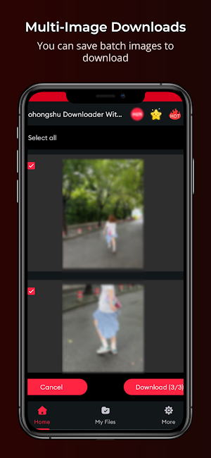 小红书 Downloader: No Watermark Screenshot 1