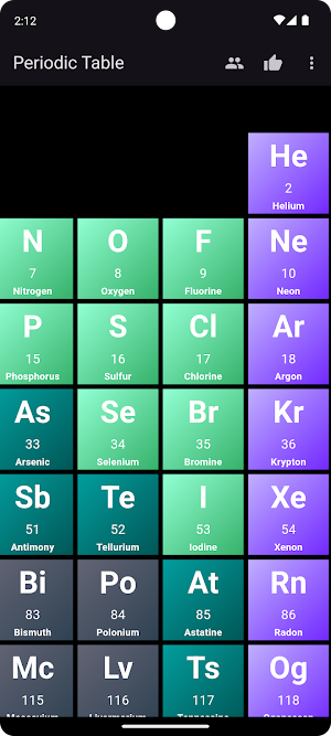 Periodic Table all Elements Screenshot 2