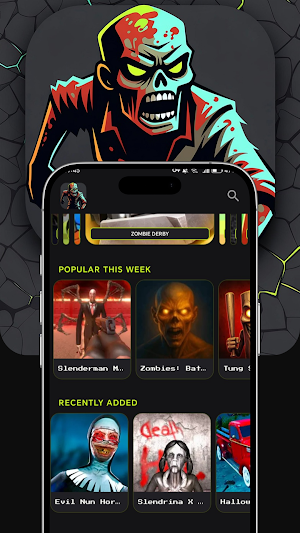 ZombiRush: Zombie Games Screenshot 1