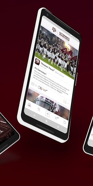 TAMU Lettermen Association Screenshot 1