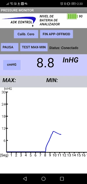 Vacuum Analyzer AD70V Screenshot 0