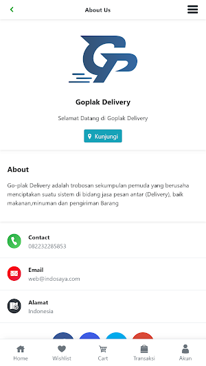 Goplak Delivery Screenshot 3