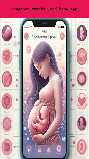 pregnancy tracker and baby app Screenshot 2