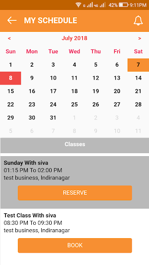 App for gym Screenshot 3