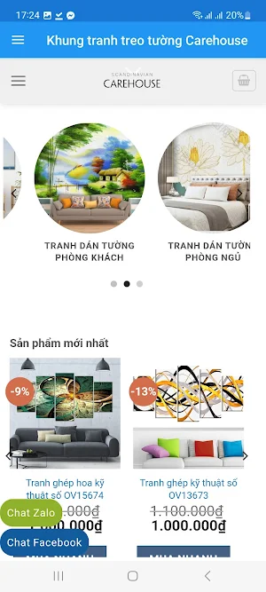 Khung tranh treo tường Screenshot 1