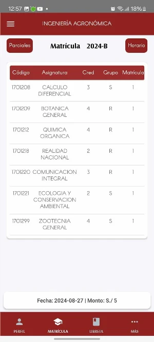 SisacApp Screenshot 1