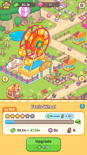 Cat Theme Park : Cute Tycoon Screenshot 2