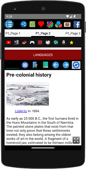 History of Namibia Screenshot 2