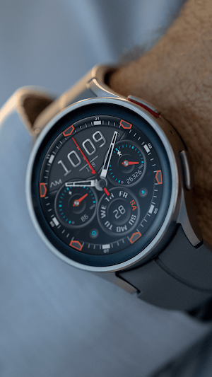 Pars Lara Hybrid Watch Face Screenshot 3