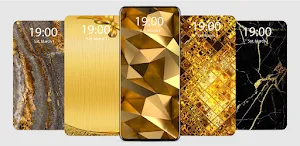 Gold Live Wallpaper Parallax Screenshot 0