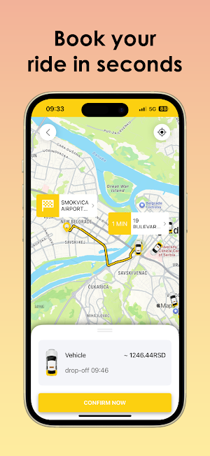 Žuti Taxi Beograd Screenshot 2