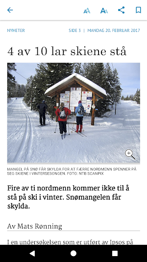 Nordhordland eAvis Screenshot 2