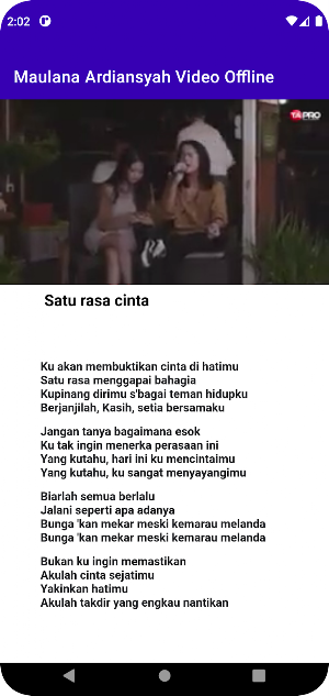 Maulana Ardiansah Video Ofline Screenshot 1