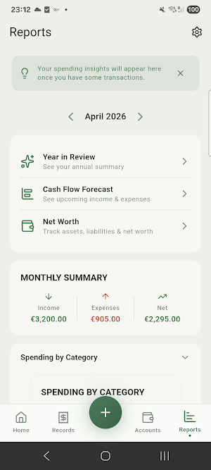 FinancialFlows Screenshot 2