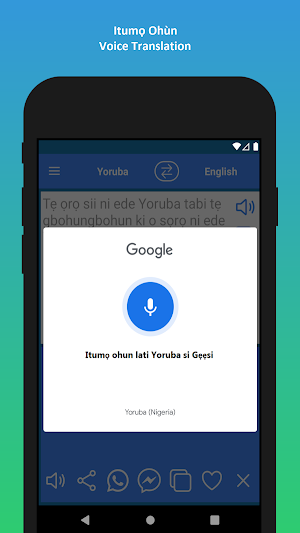 Yoruba English Translator app Screenshot 3