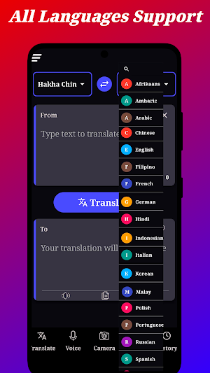Hakha Chin Translator Screenshot 1