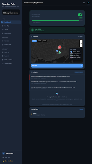 Together Safe: Safety Alerts Screenshot 0