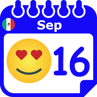 México Emoticono Calendario
