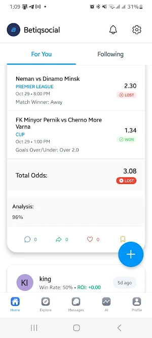 Betiqsocial Screenshot 2