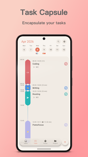 PomoFocus · Daily Planner Screenshot 1