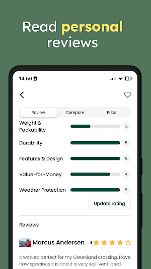 Gearchecker: Outdoor Gear Screenshot 2