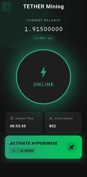 USDT mining : Cloud USDT miner Screenshot 3