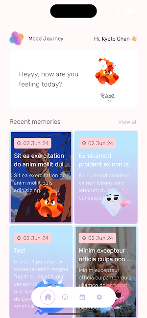 Mood Journey Screenshot 1