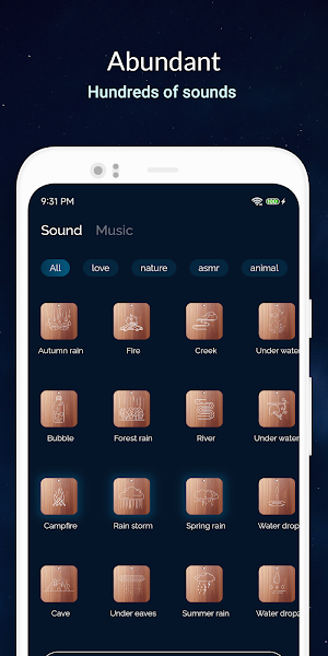 SleepSound-music&asmr Screenshot 2