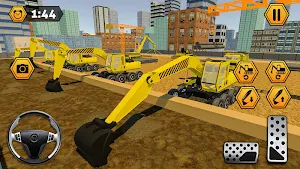 City Pipeline Dig In Simulator: 3D Construction Screenshot 0